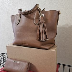 Michael Kors Satchel with wallet